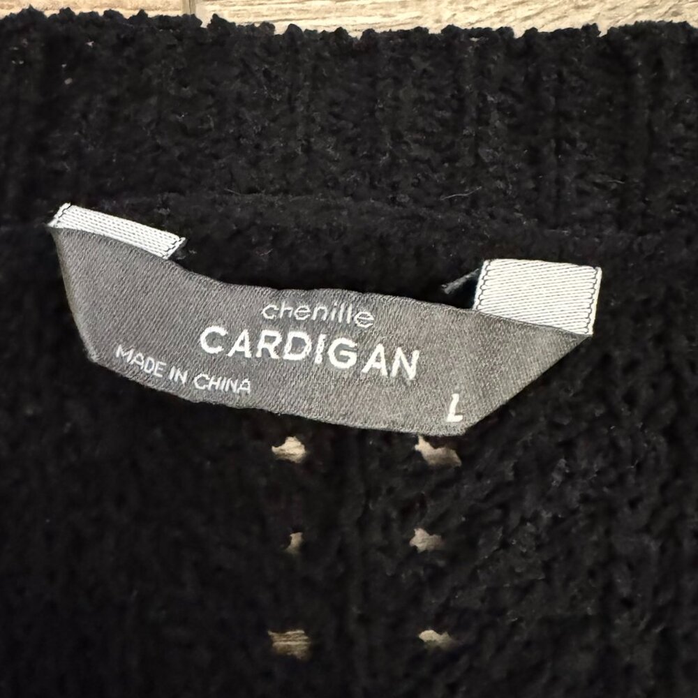 Chenille Winter Women's Cardigan - Picture 4 of 4